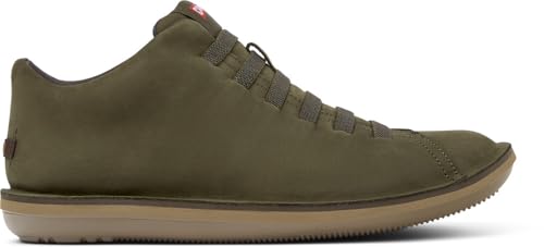 Camper Beetle 36678, Botines de Cesta Hombre, Verde Oscuro 087, 46 EU