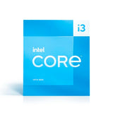 Intel® Core™ i3-13100, procesador para Equipos de sobremesa, 4 núcleos (4 P-Cores + 0 E-Cores) 12 MB de caché, hasta 4,5 GHz