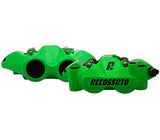 Accossato Par de Pinzas de Freno radiales Forjada monobloque Entre Ejes 108 mm con pistones de Aluminio, con Pastillas OR Incluidas, para Yamaha YZF-R1 de 2015 a 2022, 1000 CC