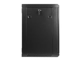 Lanberg - rack cabinets - Lanberg Wall-Mounted Rack 19'' demounted Flat Pack 12u/600x450mm Black