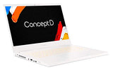 Acer ConceptD 3 CN315-72G - Ordenador Portátil 15.6" Full HD IPS, Laptop (Intel Core i5-10300H, 8GB RAM, 512GB SSD, NVIDIA GeForce GTX 1650, Windows 10 Home), PC Portátil Blanco - Teclado QWERTY