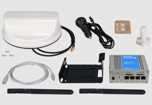 Maxview Roam X MXL051/G - Sistema de Antena WiFi para Internet en Movimiento, Color Gris