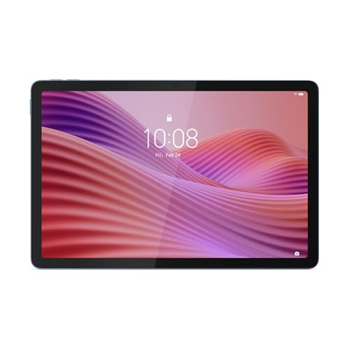 Lenovo Tab – Tablet 10.1" WUXGA (MediaTek Helio G85, 4GB RAM, 64 GB, 60 Hz, 2 Altavoces, Wi-Fi 5, Bluetooth 5.3, Android 14) Azul Polar – Incluye Case Transparente