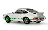 IXO Colecciones 1:8 IXO Porsche 911 RS 2.7 Blanco/Verde - modelismo, maquetas, Kit de construcción, Kit de maquetas, 713 Piezas, Kit de construcción de Coches
