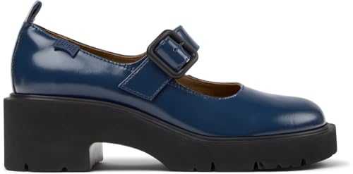 Camper Milah K201681, Mary Jane Mujer, Azul Oscuro 006, 40 EU