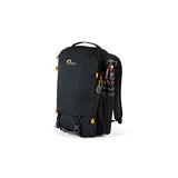 Lowepro Trekker Lite BP 150, Mochila para Cámara, con Inserto Extraíble, con Sistema de Correas para Accesorios, Negro, para Cámara Sin Espejo, Compatible con Sony Alpha 6000, Negro