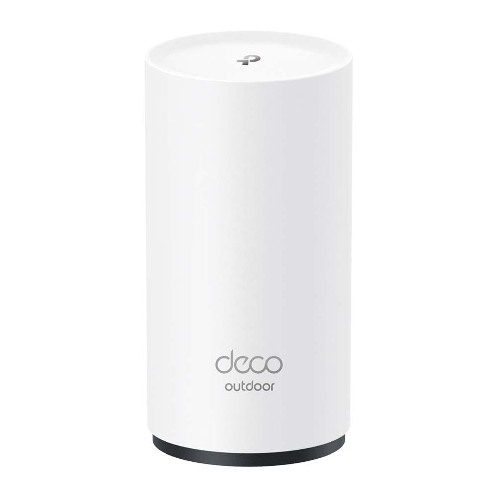 TP-Link Deco X50-Outdoor (1-Pack) - Sistema WiFi 6 AI Mesh, AX3000 Doble Banda 2.4 GHz/5 GHz,4k, Cobertura hasta 232 m2, 2X Puertos GigabIt por Unidad, Certificado como Resistente al Agua y al Polvo