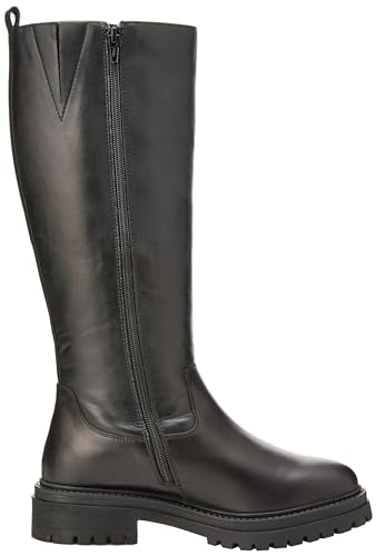 Geox D Iridea, Botas Mujer, Negro, 40 EU