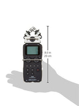 Zoom H5 Grabador Digital Multitraccia de 4 Pistas con Micrófonos Intercambiables, Interfaz USB, Negro