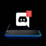 SteelSeries QcK Prism 3XL - Alfombrilla de ratón para juegos - Iluminación RGB de 2 zonas - Iluminación de eventos en tiempo real - Optimizada para sensores de juego - Tamaño 3XL (1220mmx590mmx2mm)