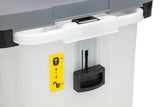 IKRA trituradora silenciosa eléctrica ILH 3000 A, incl. tijeras de podar y gafas de seguridad
