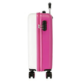 Disney Have a Good Time Minnie So Beautiful Juego de Maletas Rosa 55/65 cms Rígida ABS Cierre de combinación Lateral 56L 6 kgs 4 Ruedas Dobles Equipaje Mano