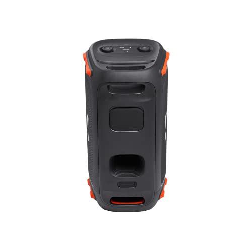 JBL PartyBox 110 Altavoz con Bluetooth portátil con efectos de luces para fiestas, IPX4 a prueba de salpicaduras, 12 horas de reproducción, TWS, altavoz para interiores y exteriores, negro