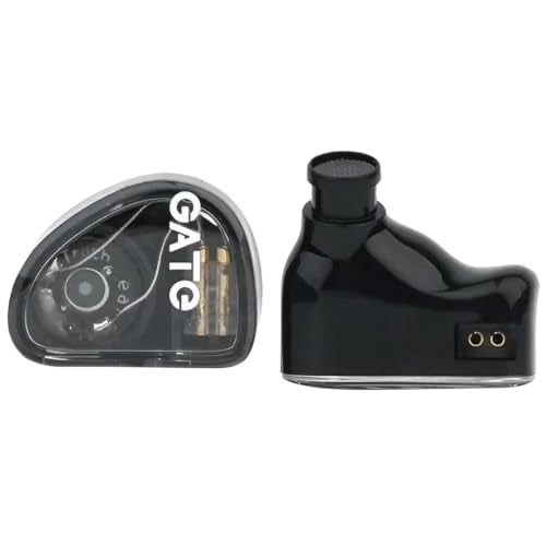 TRUTHEAR Gate Monitor intrauditivo | Negro | Auriculares intrauditivos con Cable para Escenario, Estudio o Audio