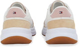 Tommy Hilfiger Runner Sneaker Mujer Sporty Low Top, Beige (Clayed Pebble), 40