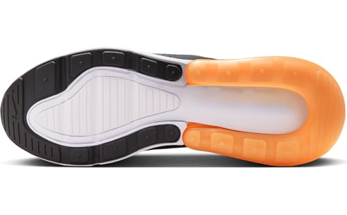 Nike Air MAX 270 Schuhe für Herren, Calzado Hombre, Summit White Laser Orange Anthracite, 42 EU