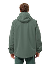 Jack Wolfskin Stormy Point 2L Jkt M Chaqueta, Hedge Green, S para Hombre