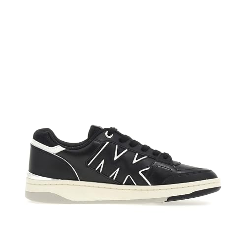 Michael Kors Rebel Lace UP, Sneaker Mujer, Negro, 38 EU