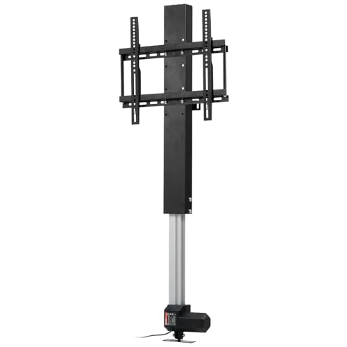 VEVOR Soporte de TV 220 V, Soporte Motorizado TV 48,5 x 10,7 cm, Soporte de TV para Pared, TV Soporte de Pared Automático, Soporte de Tele Motorizado Control Remoto para Hogar y Ocasiones Comerciales