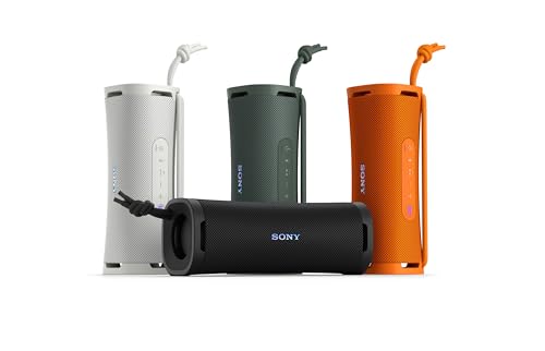 Sony ULT Field 1 Altavoz inalámbrico Bluetooth portátil con ULT Power Sound, Ultimate Deep Bass, IP67, Resistente a los Golpes, 12H de batería, Llamadas nítidas, Negro
