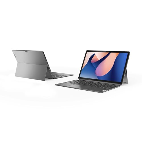 Lenovo IdeaPad Duet 5i - Tableta 2 en 1, Pantalla táctil de 12,4 Pulgadas, 2,5 K, Intel Core i5-1335U, 16 GB de RAM, SSD de 512 GB, gráficos Intel Iris Xe, Win11, QWERTZ, Gris, Incluye Digital