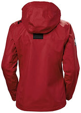 Helly Hansen W Crew Hooded Midlayer Jacket, Forro Polar Mujer, Rojo, M