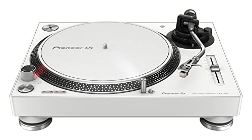 Pioneer DJ PLX-500-W Giradiscos de tracción directa (Blanco)