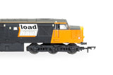 Hornby R30188 Railroad Plus Loadhaul, Class 37, Co, 37710-Era 8 Railway-Locos, Negro y Naranja, Color, 38 centimètres