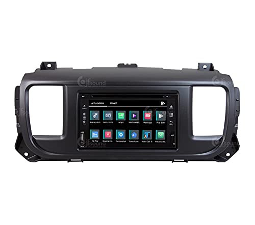 Radio de Coche para Peugeot Expert Android GPS Bluetooth WiFi USB Dab+ Touchscreen 6.2" 8core Carplay AndroidAuto DVD