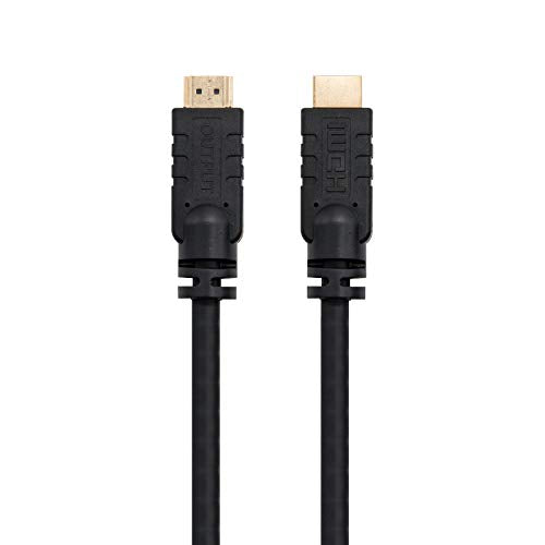 Monkey Ladder Cable HDMI V1.4 30m, alta velocidad, soporte V/HEC, repetidor A/M-A/M, ideal para conectar TV y dispositivos multimedia.