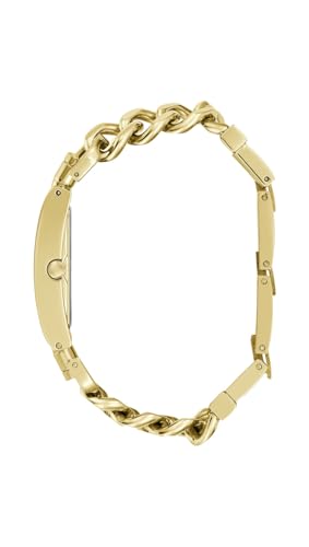GUESS Reloj Analógico para Mujer'S de Cuarzo con Correa en Acero Inoxidable GW0740L2