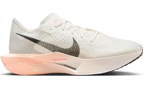 NIKE Vaporfly 3, Sneaker Hombre, Sail Black Crimson Tint Guayaba Ice, 43 EU