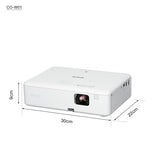 Epson CO-W01, Proyector WXGA, 3000 lúmenes, Lámpara Larga Duración de 12000 Horas y Tecnología 3LCD