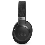 JBL LIVE 660 NC Auriculares circumaurales inalámbricos con cancelación adaptativa de ruido, tecnología Bluetooth, hasta 50h de batería sin NC, asistente de voz y conexión multipunto, negro
