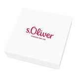 s.Oliver reloj de pulsera señoras reloj de cuarzo analógico, con brazalete de acero inoxidable, plata, 3 bar resistente al agua, viene en caja de regalo