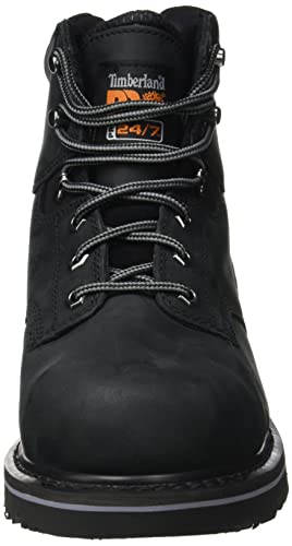 Timberland Botas de hombre Pit Boss Construction, Negro, 44 EU