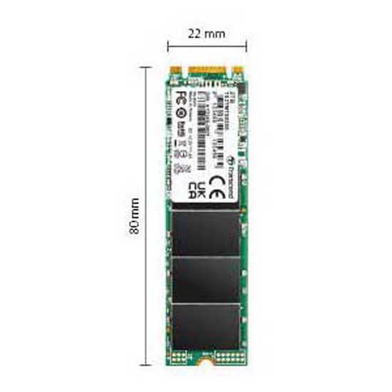 Transcend 2TB MTS825S M.2 2280 SATA III SSD - 6Gb/s, 3D NAND Flash, para Actualización de Laptop/Escritorio TS2TMTS825S