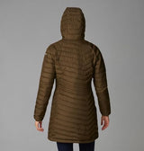 Columbia Powder Lite Mid Jacket Chaqueta, Olive Green, XS Mujer
