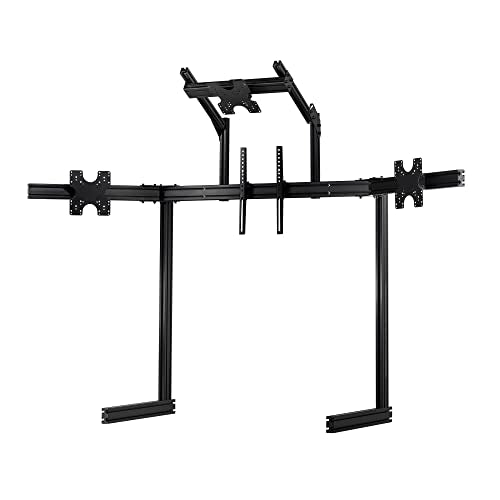 Next Level Racing ELITE Free Standing Quad Monitor Stand Black Edition