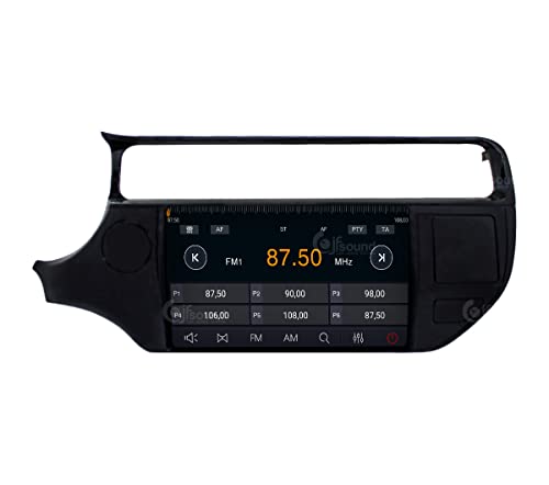 Radio de Coche para Kio Rio 2015-2017 universales Android GPS Bluetooth WiFi USB Dab+ Touchscreen 9" 4core Carplay AndroidAuto