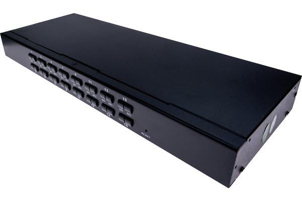 USB PS/2 Combo KVM Switch with OSD Menu- 8 Ports