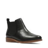 Clarks Taylor Shine, Botas Chelsea Mujer, Black Leather, 37.5 EU