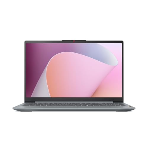 Lenovo IdeaPad Slim 3 Gen 8 – Ordenador Portátil 15.6" FHD (AMD Ryzen 5 7520U, 16 GB RAM, 512 GB SSD, Gráficos AMD Radeon 610M, Wi-Fi 6, Win 11 Home, Office Trial) Teclado QWERTY Español – Gris Ártico