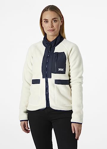 Helly-Hansen Womens W Aurora Pile Jacket, Crema, S