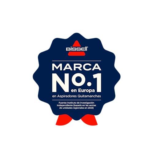 BISSELL SpotClean C5, Aspiradora de Agua Tapicería, Lava Aspiradora Ligera con Sistema Triple Action, Limpiador de Liquidos para Alfombras, Tapicería, Sofá, Auto & Más, Motor Potente de 400W, 3861N
