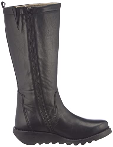 Fly London Seme828fly, Botas a la Altura de Rodilla Mujer, Black, 40 EU