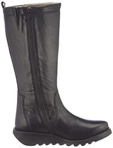 Fly London Seme828fly, Botas a la Altura de Rodilla Mujer, Black, 40 EU