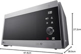LG MH6565CPS Sobre el rango - Microondas (Sobre el rango, Microondas combinado, 25 L, 1000 W, Tocar, Plata, Acero inoxidable)