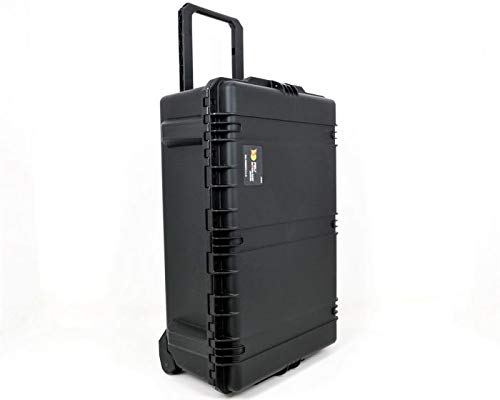 PELI Storm IM2950 Maleta Grande Impermeable con Ruedas para el Transporte de Equipos electrónicos Profesionales, Resistente al Agua y Polvo, 128L Capacidad, Fabricada en EE.UU, sin Espuma, Color Negro
