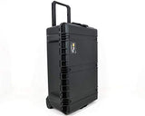 PELI Storm IM2950 Maleta Grande Impermeable con Ruedas para el Transporte de Equipos electrónicos Profesionales, Resistente al Agua y Polvo, 128L Capacidad, Fabricada en EE.UU, sin Espuma, Color Negro